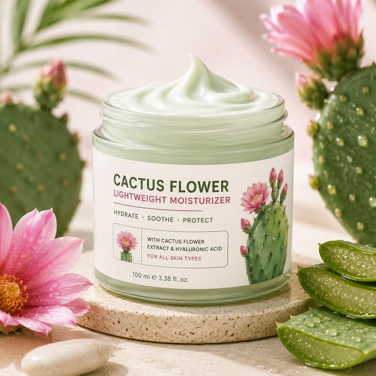 Cactus Flower Lightweight Moisturizer