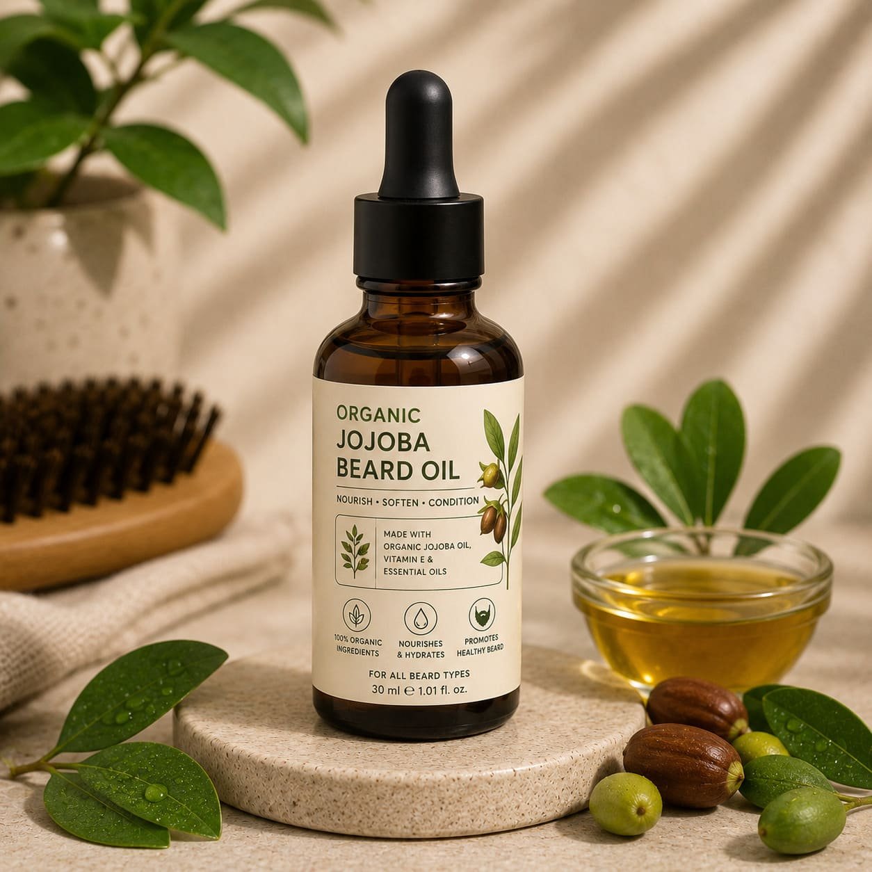 Organic Jojoba Beard Oil
