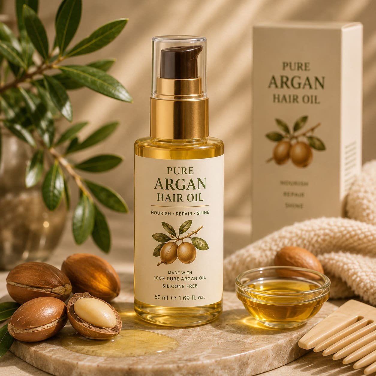 Pure Argan Hair Oil