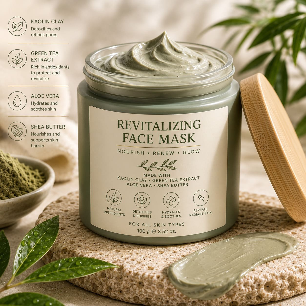 Revitalizing Face Mask