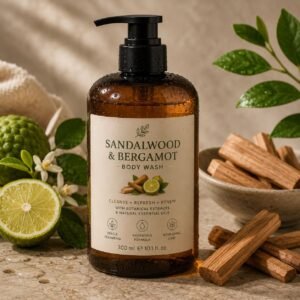 Sandalwood & Bergamot Body Wash