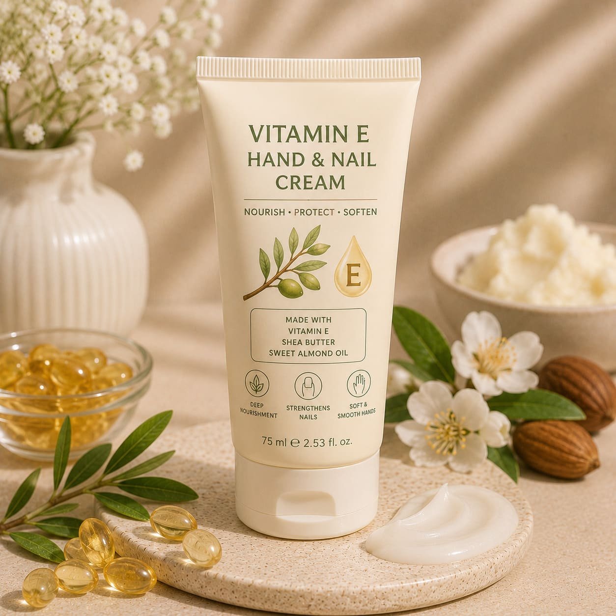 Vitamin E Hand & Nail Cream